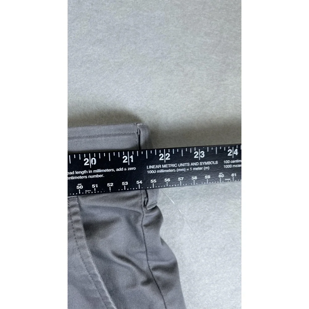 Oak Hill Pants Mens 44x28 Gray‎ Relaxed Fit Dress Slacks Big Tall Flat Front